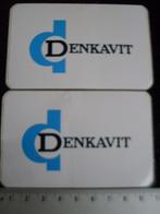 2x sticker Denkavit logo D, Verzenden, Zo goed als nieuw, Merk
