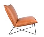 Jess Cuscini stoel (leer, nieuwstaat!), Huis en Inrichting, Stoelen, Ophalen, Zo goed als nieuw, Leer, Eén