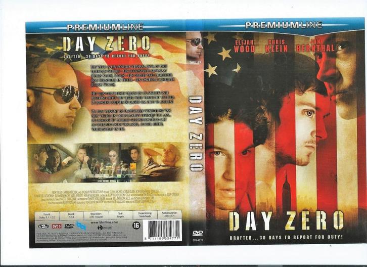 day zero, Cd's en Dvd's, Dvd's | Thrillers en Misdaad, Zo goed als nieuw, Actiethriller, Vanaf 16 jaar, Ophalen of Verzenden