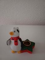 Schattige Pinguïn Kaarsenstandaard, Overige materialen, Gebruikt, Ophalen of Verzenden, Kandelaar