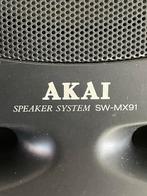 Vintage Akai SW-MX91 Speakers - Goed Geluid!, Ophalen, Gebruikt, JVC, Minder dan 60 watt