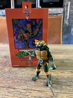 TMNT Turtles Michelangelo Pizza Club figuur (KO, knock-off), Verzenden, Zo goed als nieuw