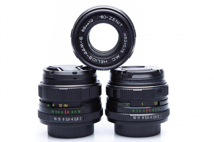 Helios 44M-2 met M42 vatting en meer varianten!, Audio, Tv en Foto, Fotografie | Lenzen en Objectieven, Gebruikt, Standaardlens