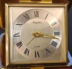 Vintage Rhythem retro reis klok met wekker mechanisch, Antiek en Kunst, Antiek | Klokken, Verzenden