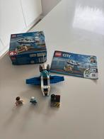 Lego City 60206 Luchtpolitie Vliegtuigpatrouille, Ophalen of Verzenden, Zo goed als nieuw, Complete set, Lego
