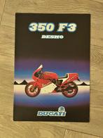 Folder Ducati 350 F3 Desmo, Ophalen of Verzenden, Zo goed als nieuw, Overige merken