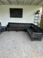 Houten tuinbank, Ophalen, Zo goed als nieuw, Hout