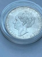 Mooie zilveren rijksdaalder 1933 wilhelmina, Postzegels en Munten, Munten | Nederland, Ophalen of Verzenden, Koningin Wilhelmina