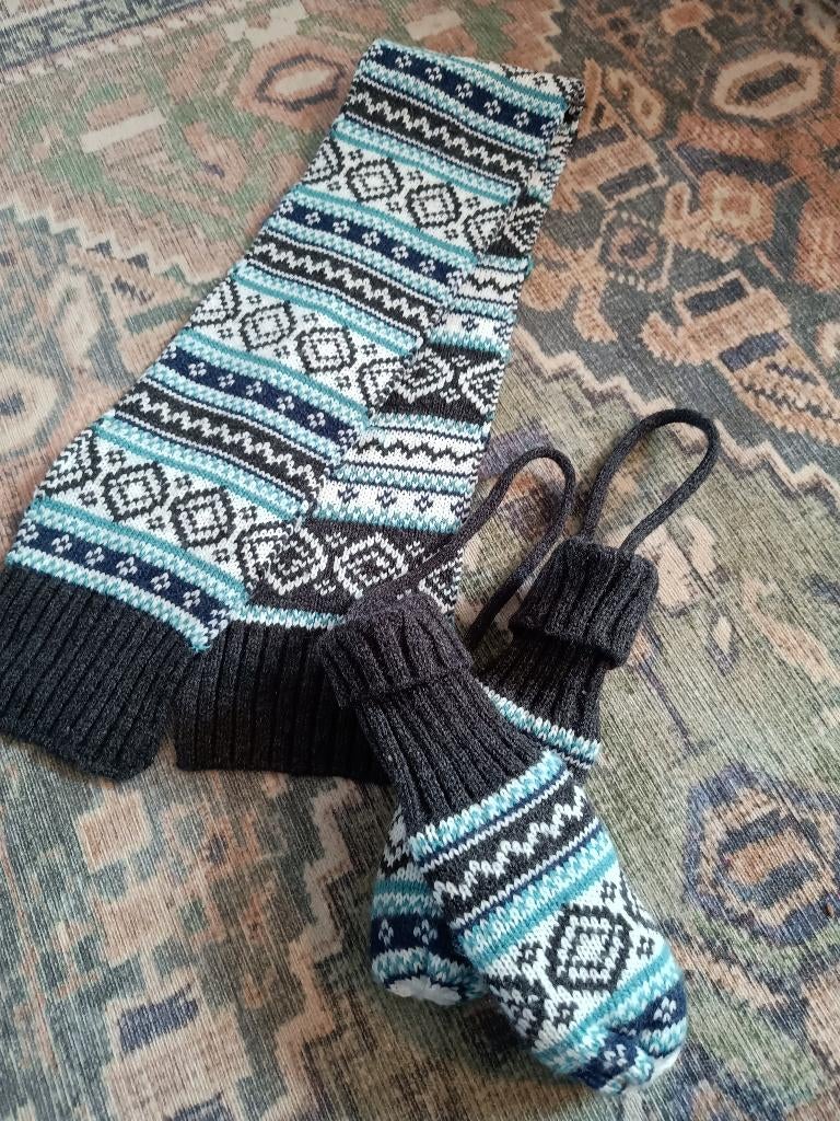 Wintershawl en handschoenen Prenatal maat 62-68, Kinderen en Baby's, Babykleding | Mutsen, Sjaals en Wanten, Maat 62, Nieuw, Ophalen of Verzenden