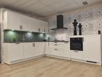 Uitverkoop! showroom keuken Bauformat, Ophalen, Overige materialen, Wit, Hoekkeuken