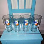 Sisi limonade glazen set van 4 stuks, Ophalen, Glas of Glazen, Gebruikt, Glas