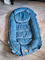 Babynestje blauw velvet als nieuw., Ophalen of Verzenden, Zo goed als nieuw