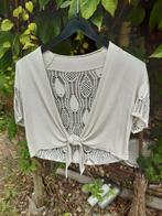 Vestje  bolero topje, Ophalen of Verzenden, Zo goed als nieuw, Beige