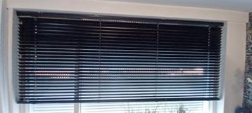 Zwarte jaloezieën set (3 stuks) - Kwantum beschikbaar voor biedingen