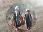 Meisjes dragen een pan van Jozef Israëls rond 100 cm, Antiek en Kunst, Ophalen