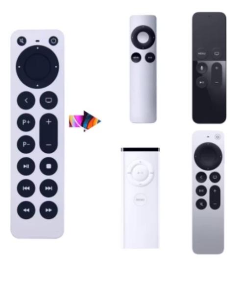 Vervangende Apple TV-afstandsbediening voor Apple TV, Audio, Tv en Foto, Afstandsbedieningen, Nieuw, Universeel, Mediaspeler, Tv