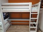 Flexa bed/ Hoogslaper met Bureau, Kinderen en Baby's, Kinderkamer | Stapelbedden en Hoogslapers, Ophalen, Gebruikt, Hoogslaper