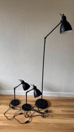 Eglo Priddy Vloerlamp + 2 Bureaulampen, Huis en Inrichting, Lampen | Vloerlampen, Ophalen of Verzenden, Zo goed als nieuw, Metaal