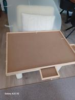 puzzel bord met  6 laatjes met afdekplaat, Ophalen of Verzenden, Minder dan 500 stukjes, Zo goed als nieuw
