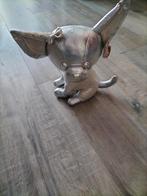 Chihuahua Knuffel - Zilverkleurig, Ophalen of Verzenden, Zo goed als nieuw, Hond