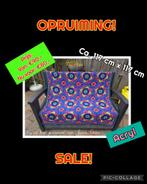 OPRUIMING!️ Gehaakte deken/plaid Persian tiles., Ophalen of Verzenden, Zo goed als nieuw