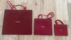 Cartier - papieren cadeau tas 3x, Ophalen of Verzenden, Nieuw, Verpakking