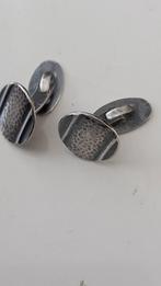 Manchetknopen, Sieraden, Tassen en Uiterlijk, Manchetknopen, Ophalen of Verzenden, Zo goed als nieuw, Zilver
