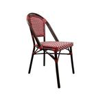 Franse bistro terras stoel, Wicker parijs terrasstoelen, Tuin en Terras, Nieuw
