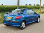 Peugeot 206 CC Cabrio 1.6-16V AUT Airco APK 07-2026, Stof, Gebruikt, Zwart, 4 cilinders