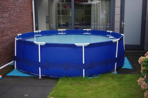 Zwembad Speedy Pool (diameter 3,66m en 0,91m hoog, 8.446ltr., Tuin en Terras, Zwembaden, Gebruikt, Opzetzwembad, 80 tot 120 cm
