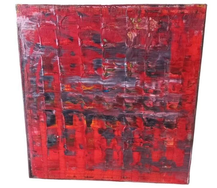 station Zichem Marc Cuypers., Antiek en Kunst, Kunst | Schilderijen | Modern, Ophalen of Verzenden