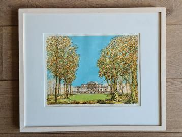 Johan Breuker - Zeefdruk Paviljoen Welgelegen beschikbaar voor biedingen