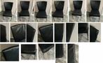 Stoelen Monits Spica, Huis en Inrichting, Stoelen, Gebruikt, Zwart, Leer, Vijf, Zes of meer stoelen