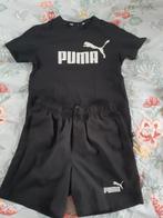 sport set zwart ~ maat 152 broekje en shirt, Jongen, Puma, Gebruikt, Ophalen of Verzenden