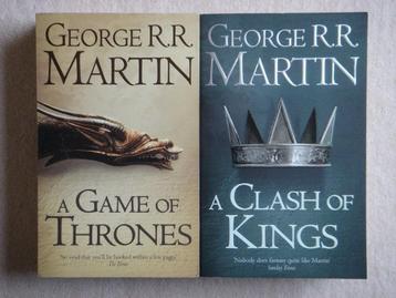 A Game of Thrones + A Clash of Kings - George R.R. Martin beschikbaar voor biedingen