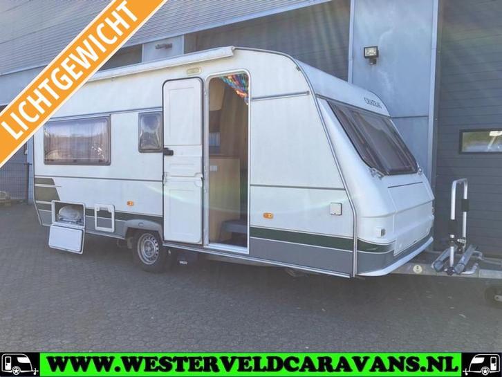 Chateau Calista Cruise 450 MOVER + DOREMA VOORTENT !, Caravans en Kamperen, Caravans, Bedrijf, tot en met 4, 1000 - 1250 kg, Treinzit