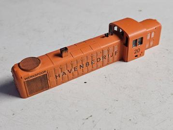 Modeltrein Ho kap lokomotief havenbedrijf hollands beschikbaar voor biedingen