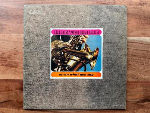 Thad Jones / Pepper Adams Quintet – Mean What You Say (LP), Cd's en Dvd's, Vinyl | Jazz en Blues, Gebruikt, Jazz, 1960 tot 1980