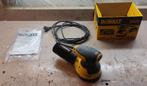 DeWalt excentrische schuurmachine, Ophalen of Verzenden, Gebruikt, Minder dan 600 watt, Excentrische schuurmachine