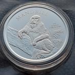 2021 Cameroon 1 oz silver Mandrill BU, Ophalen of Verzenden, Overige landen, Losse munt, Zilver