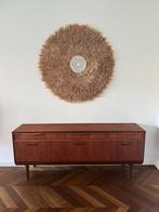 Prachtige vintage dressoir kast uit de jaren ‘50-60-70, Huis en Inrichting, Ophalen, 5 laden of meer, 150 tot 200 cm, Teakhout