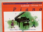 Alfred’s basic piano lesboek niveau 1a, Muziek en Instrumenten, Bladmuziek, Les of Cursus, Piano, Ophalen of Verzenden, Zo goed als nieuw