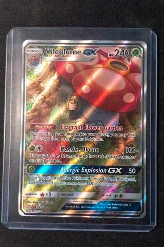 Vileplume GX (full art) Cosmic Eclipse ultra rare 211/236 beschikbaar voor biedingen