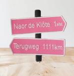 Noar de klôte 1 km Roze Emblemen Carnaval Oeteldonk Brabant, Carnaval, Verzenden, De Durskes, Nieuw