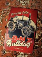 Lanz Bulldog metalen wandbord, Ophalen of Verzenden, Zo goed als nieuw
