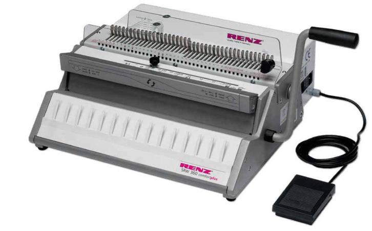 Electr. Inbindmachine Renz SRW 360 ComfortPlus 3:1, Diversen, Bureau-accessoires, Zo goed als nieuw, Ophalen of Verzenden