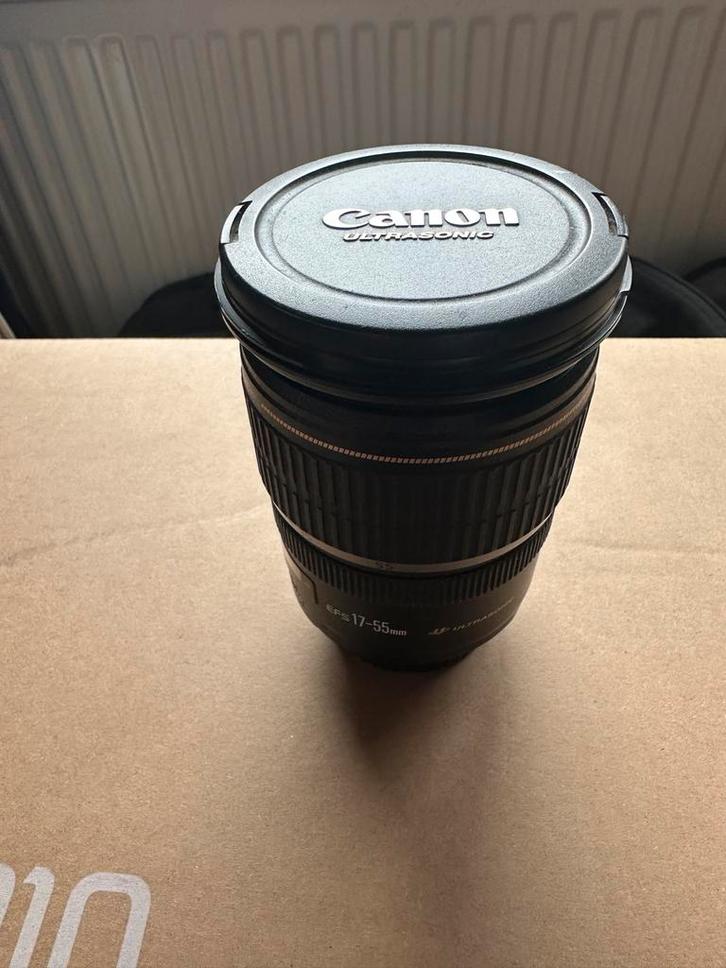 Canon EF-S 17-55mm f/2.8 IS USM Lens, Audio, Tv en Foto, Fotografie | Lenzen en Objectieven, Zo goed als nieuw, Standaardlens