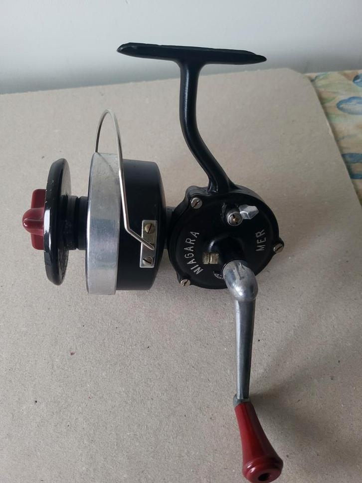 Niagara Mer vintage karpermolen., Watersport en Boten, Hengelsport | Algemeen, Molen, Ophalen of Verzenden