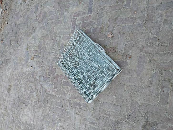 Bench/ transportbench, Dieren en Toebehoren, Hondenhokken, Gebruikt, Hondenhok, Minder dan 65 cm, Minder dan 75 cm, Ophalen of Verzenden