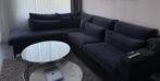 Loungebank - Antraciet - Zo goed als nieuw!, Ophalen, 100 tot 125 cm, Hoekbank, 300 cm of meer